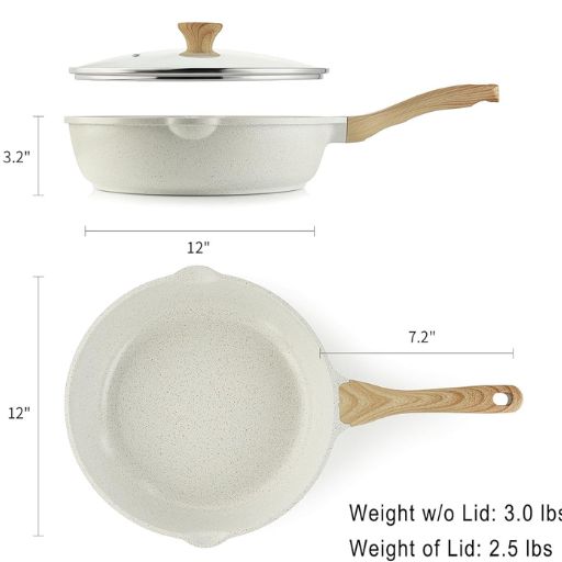 SENSARTE-Nonstick-Ceramic-Saute-Pan-12-Inch