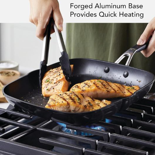 KitchenAid-Hard-Anodized-Nonstick-Square-Grill-PanGriddle-with-Pour-Spouts-11.25-Inch-Onyx-Black